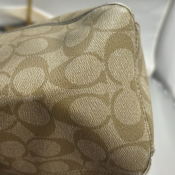 COACH Luxury Signature F19815 2WAY Bag and pouch.set of two - Picture 17 of 17